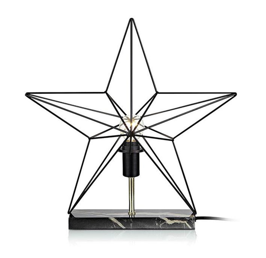 Tjusa table star (musta)
