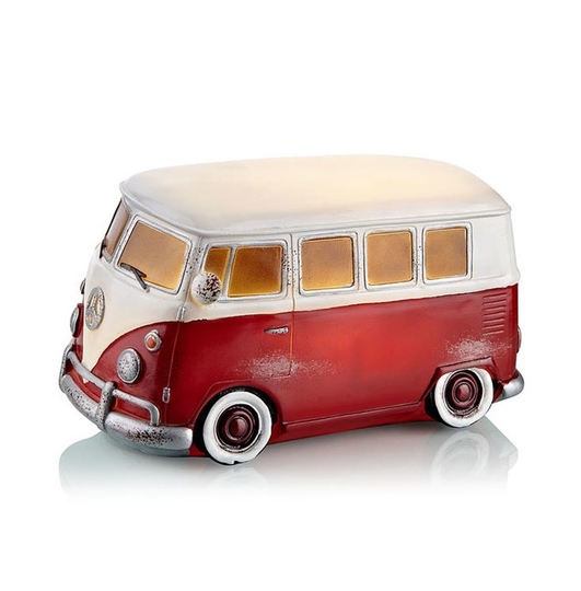 Nostalgi decor WW Bus (punainen)