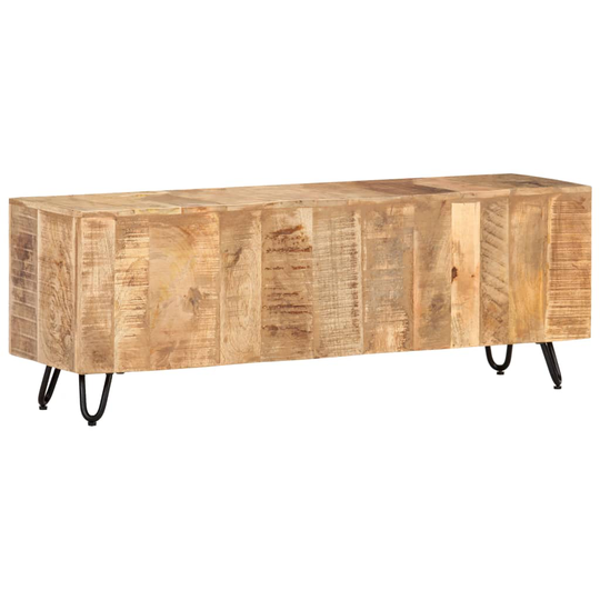 vidaXL TV-taso 110x30x40 cm täysi mangopuu