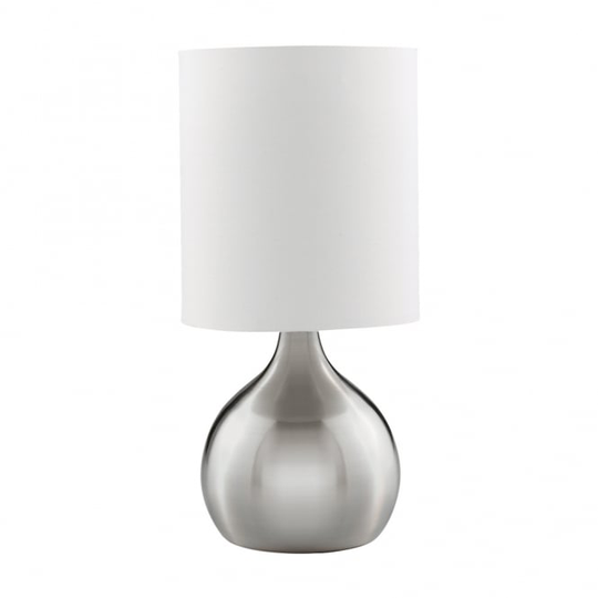 Melwin bordlampa touch (Harjattu teräs)