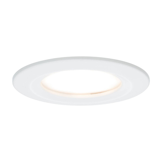 Paulmann LED-spotti Nova Coin pyöreä, valkoinen