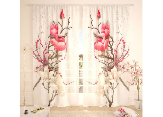 Tylliverho Flowers on a White Tree 400x260 cm