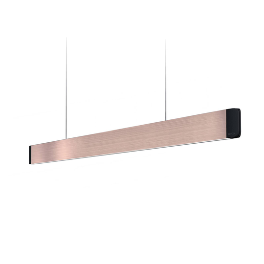 GRIMMEISEN Onyxx Linea Pro -riippuvalo kulta/musta