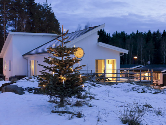 Julgransbelysning LED utomhus 16lj (valkoinen)
