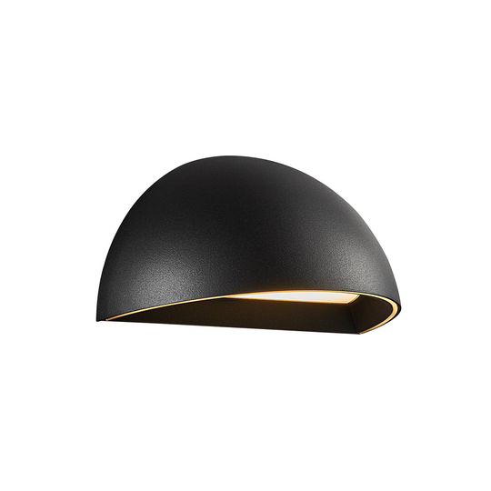 Arcus Smart -LED-ulkoseinälamppu, musta
