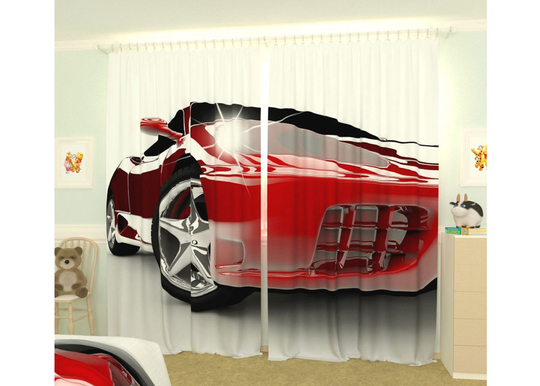 Kuvaverhot FERRARI 300x260 cm