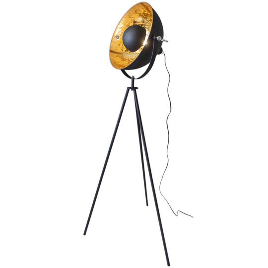Captain mini floor lamp (musta)