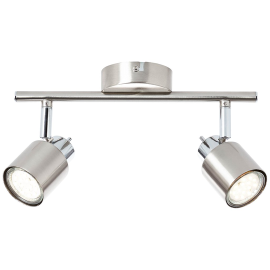 Andres duo LED (Harjattu teräs)
