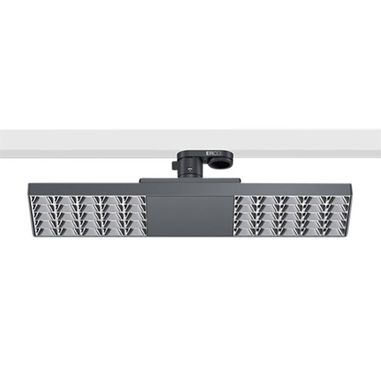 ERCO Jilly 230V 15W extra wide 840 musta/hopea