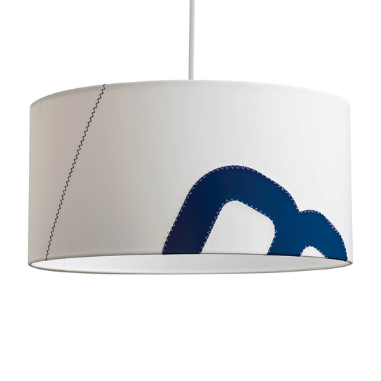 Riippuvalo Heimathafen purjekangas 45cm valko-sini