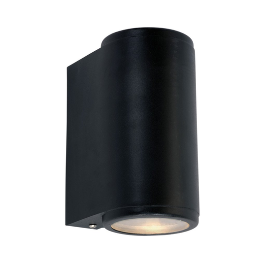 Mandal upp/nedljus LED (musta)
