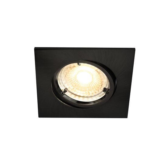 Carina Smart -LED-uppovalo 3 kpl, kulmikas, musta