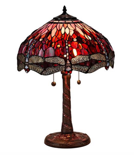 Trollslända wine red 40cm (monivärinen)