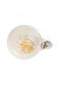 Filament dekorationslampa LED dimbar glob E27 4W ø 125 mm amber Amber