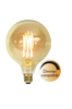 LED lamppu E27 G125 Vintage Gold