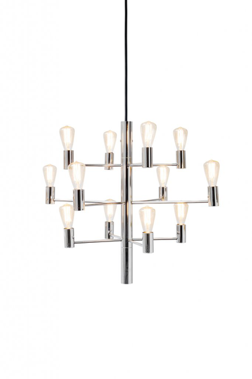 Manola 12 LED (Kromattu / kiillotettu)