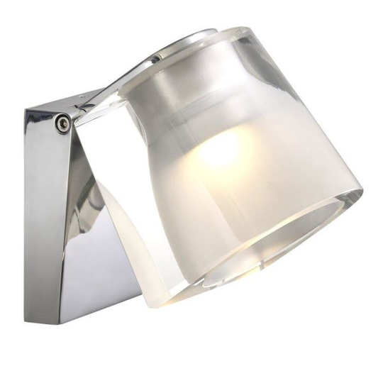 Nordlux IP 83051033 Seinävalaisin LED, 5W, IP44, 3000K Harjattu teräs