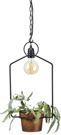 Uptown window lamp (musta)