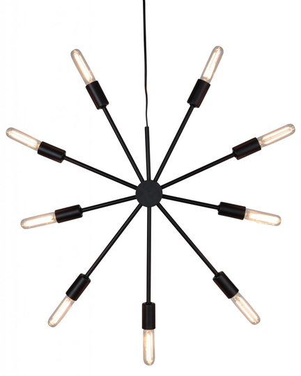 PIX star metal star black (musta)