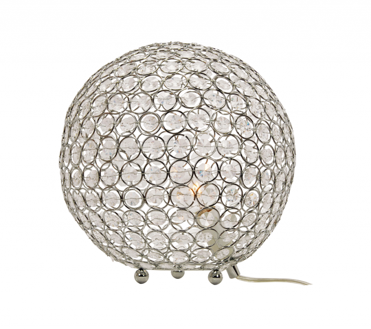 Bling table light 25cm (Kromattu / kiillotettu)