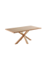 Ruokapöytä puujäljitelmää Argo 200 cm