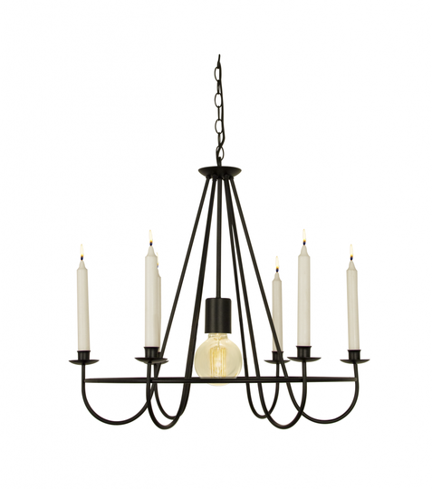 Kronoberg ceiling light (musta)