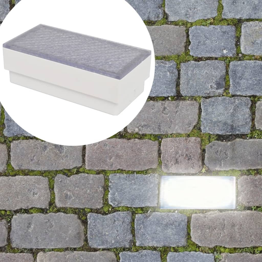 vidaXL Maavalaisimet 6 kpl 100x200x68 mm