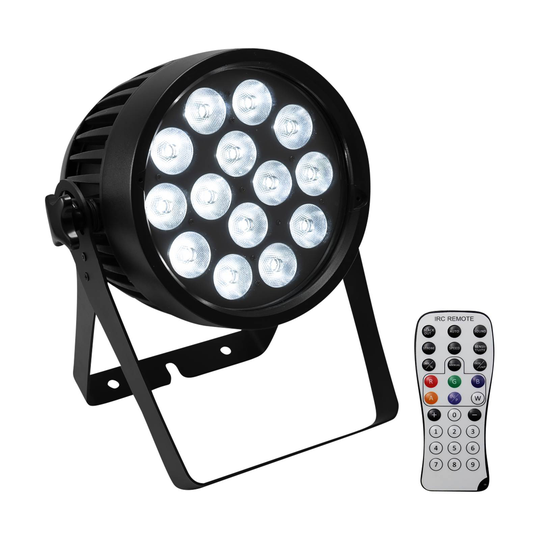 EUROLITE Akku IP PAR 14 HCL -LED-valonheitin IP65