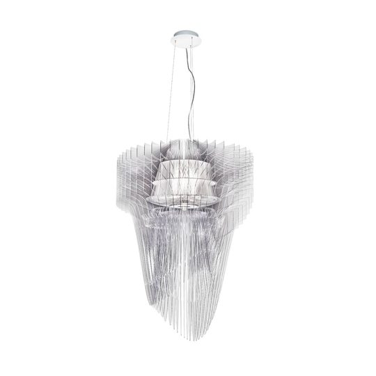 Slamp Aria M -riippuvalo, kirkas, Ø 60 cm