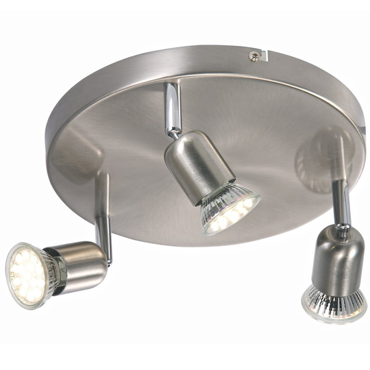 Avenue LED 3-Round plate BS