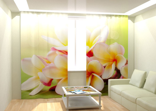 Kuvaverhot TROPICAL BOUQUET 300x260 cm