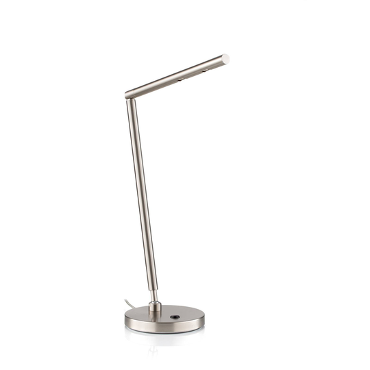 Ajaton LED-työpöytävalaisin Glance, nikkeli