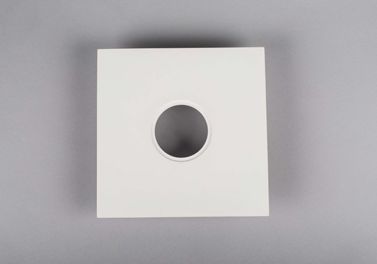 Cover frame 270x270 Ø85 White (Valkoinen)