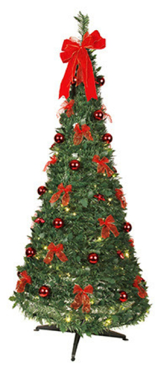 Pop-up-tree green/red (punainen)
