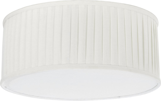 Plissé ceiling light 45cm (valkoinen)