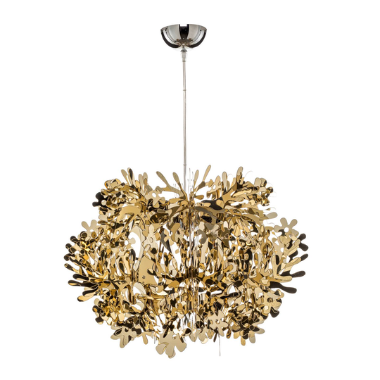 Slamp Fiorella -design-riippuvalaisin, kulta
