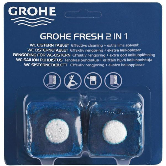 Grohe 38882000 Puhdistustabletti 2x50g