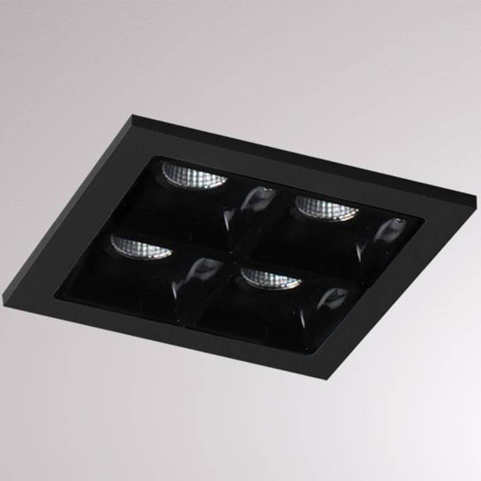 Liro LED-uppovalaisin, musta 34° 3 000 K