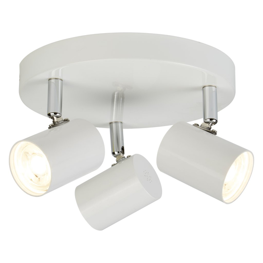 Rollo 3-spot ceiling light (valkoinen)