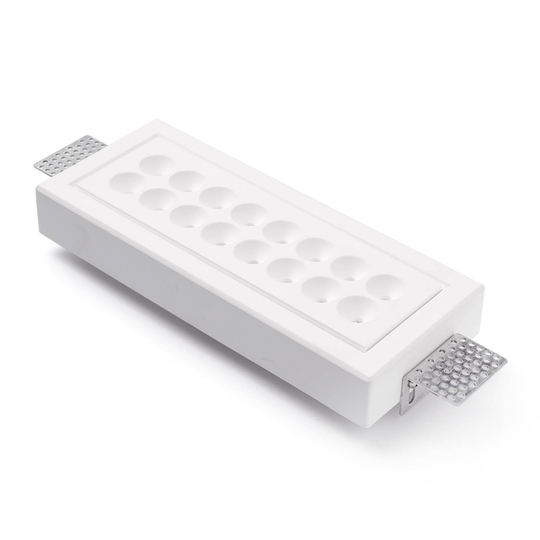 LED-kattouppovalaisin Ade T281 - 21,5 cm x 9 cm