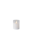 MR TWINKLE LED-kynttilä - matala Läpinäkyvä/valkoinen
