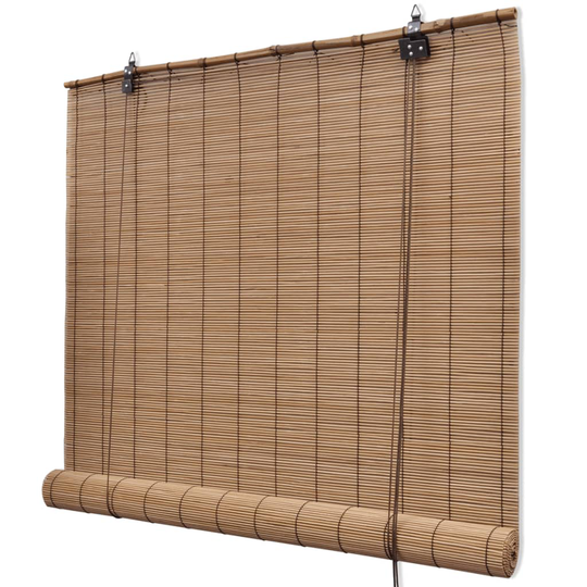 Ruskea Bambu Rullakaihdin 120 x 160 cm