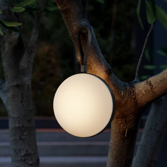Bring to go -LED-ulkovalaisin, himmennin, Ø 16 cm