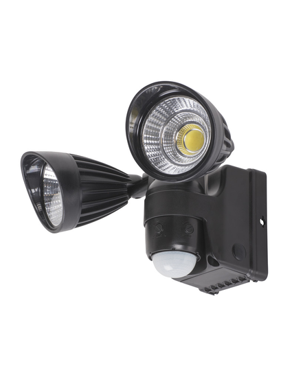 LED-fittings w. motion guard battery (musta)