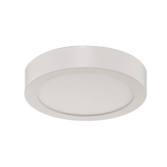 BRUMBERG Flat37 -LED-kattopaneeli pyöreä, Ø 18 cm