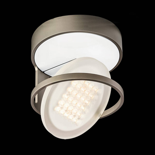 Nimbus Rim R 36 LED-kattovalaisin, titaaninharmaa
