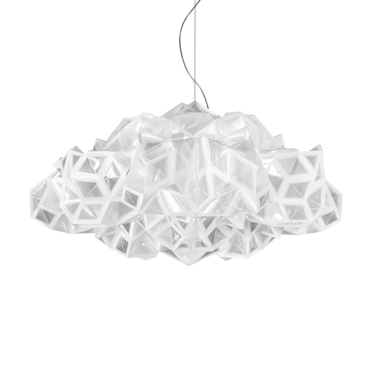 Slamp Drusa -design-riippuvalaisin, valkoinen