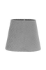 Ruudullinen varjostin Mia samettia 17 cm