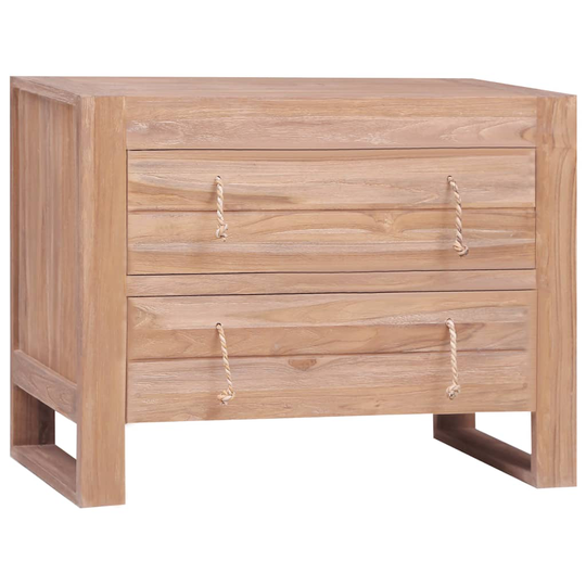 vidaXL Senkki 80x35x60 cm täysi tiikki