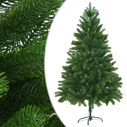 vidaXL Tekojoulukuusi aidonlaiset havut 210 cm vihreä